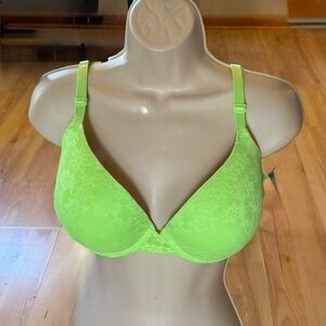 Victoria’s Secret Push-up Bra Neon Green